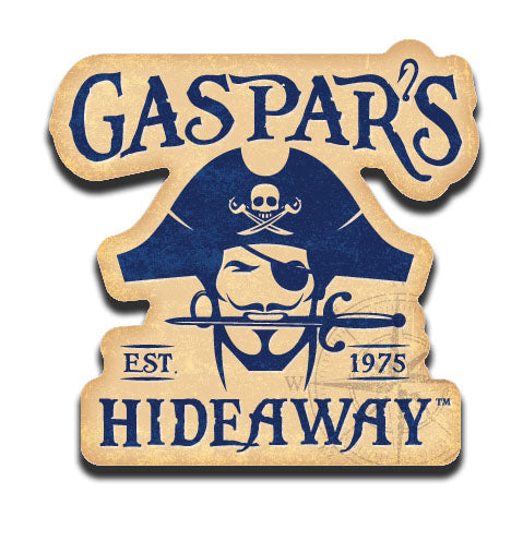 5" X 5" Gaspar the Pirate Sticker